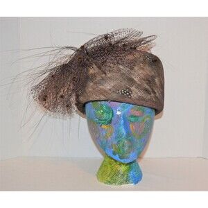 Vintage Hat Brenda Waites Bolling Royal and Stylish